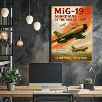 Guardians of the North MiG-19 Tribute Poster