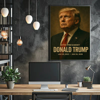 Donald Trump Visionary of the Future Poster