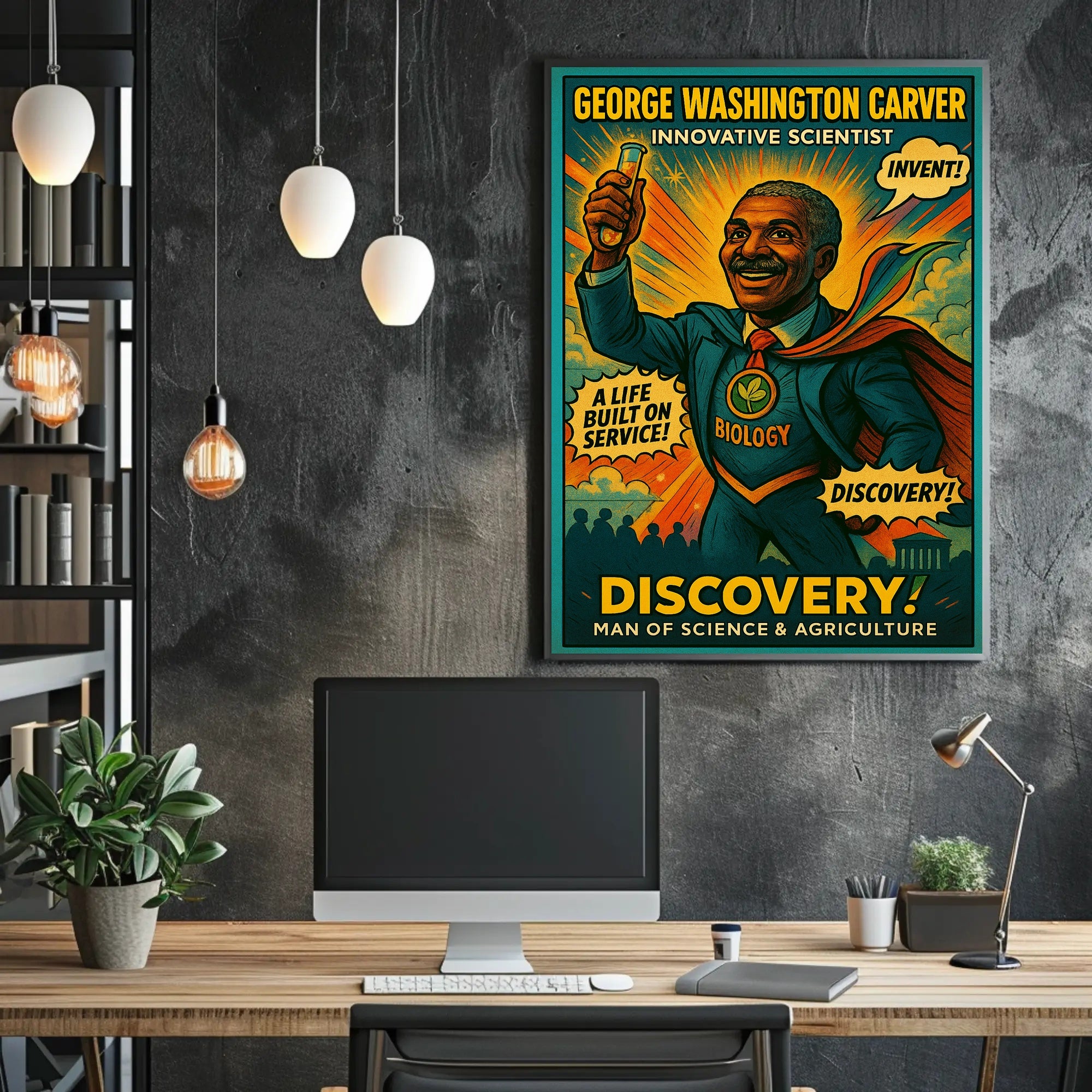 George Washington Carver – Innovative Scientist Poster PosterGoat
