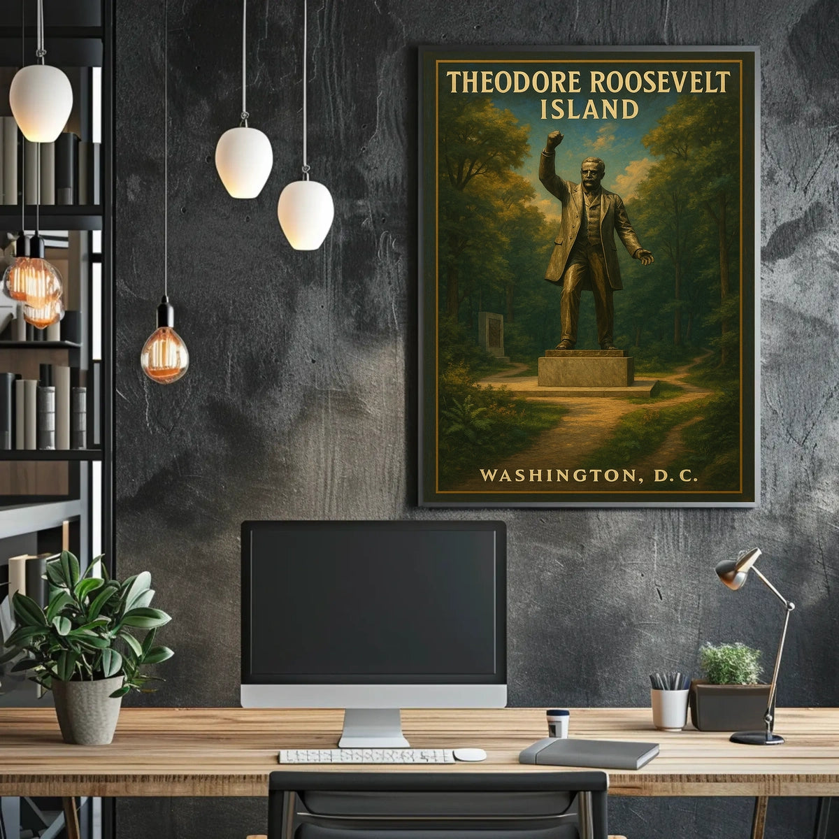 Theodore Roosevelt Island Poster