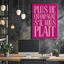 More Champagne Please Poster