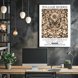 William Morris 19th Century Cotton Prints Poster
