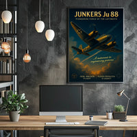 Junkers Ju 88 Pioneering Force of the Luftwaffe Poster