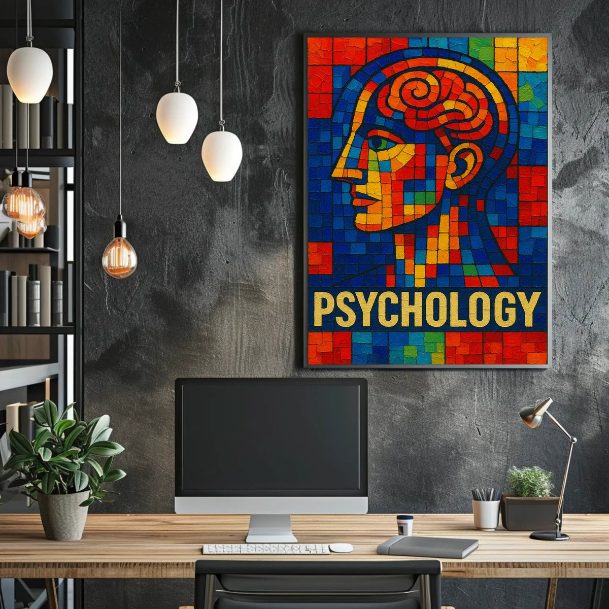 The Colorful Mind Poster