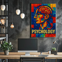 The Colorful Mind Poster