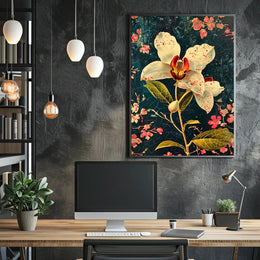 Floral Elegance William Morris Art Poster