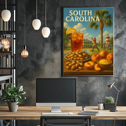 South Carolina Charm Poster
