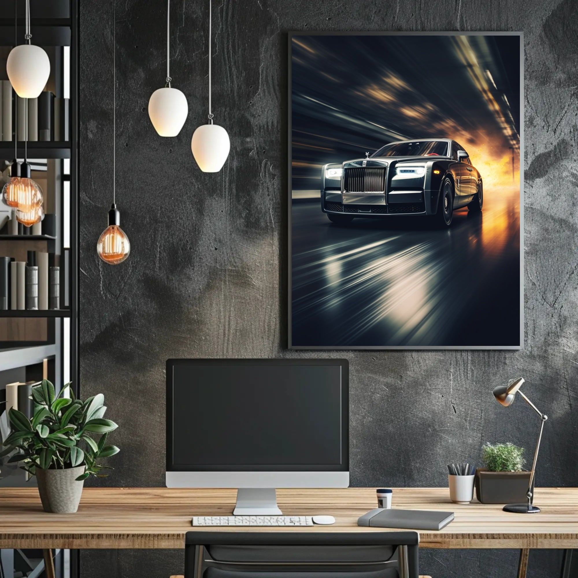 Speed And Elegance Poster