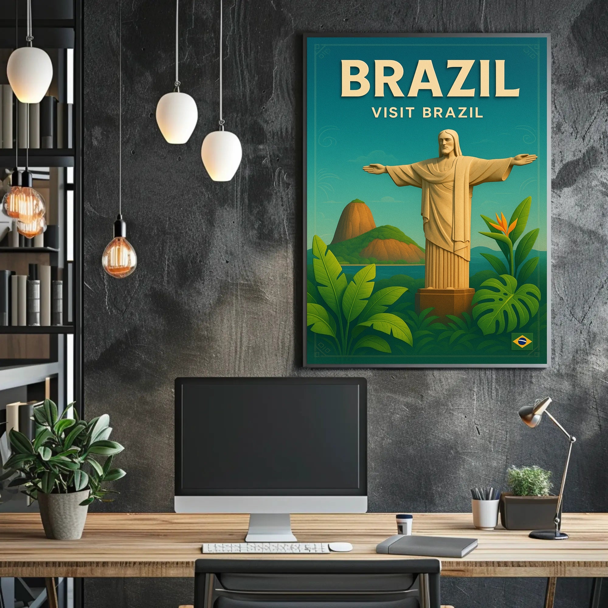 Discover Brazil Poster PosterGoat