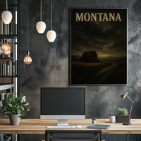 Montana Landscape Poster