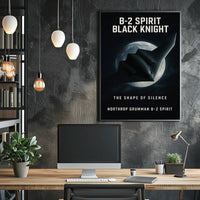 B-2 Spirit Black Knight Poster