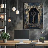 The Ornate Key Poster