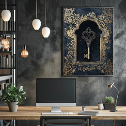 The Ornate Key Poster