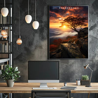 Shenandoah National Park Sunset Poster Print