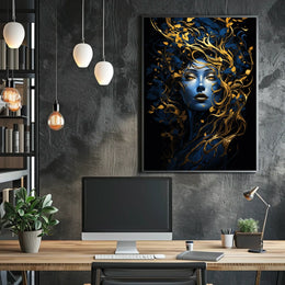 Enigmatic Elegance Poster