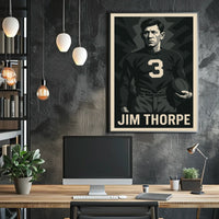 Jim Thorpe Athletic Legend Poster