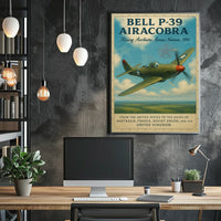 Bell P-39 Airacobra Poster