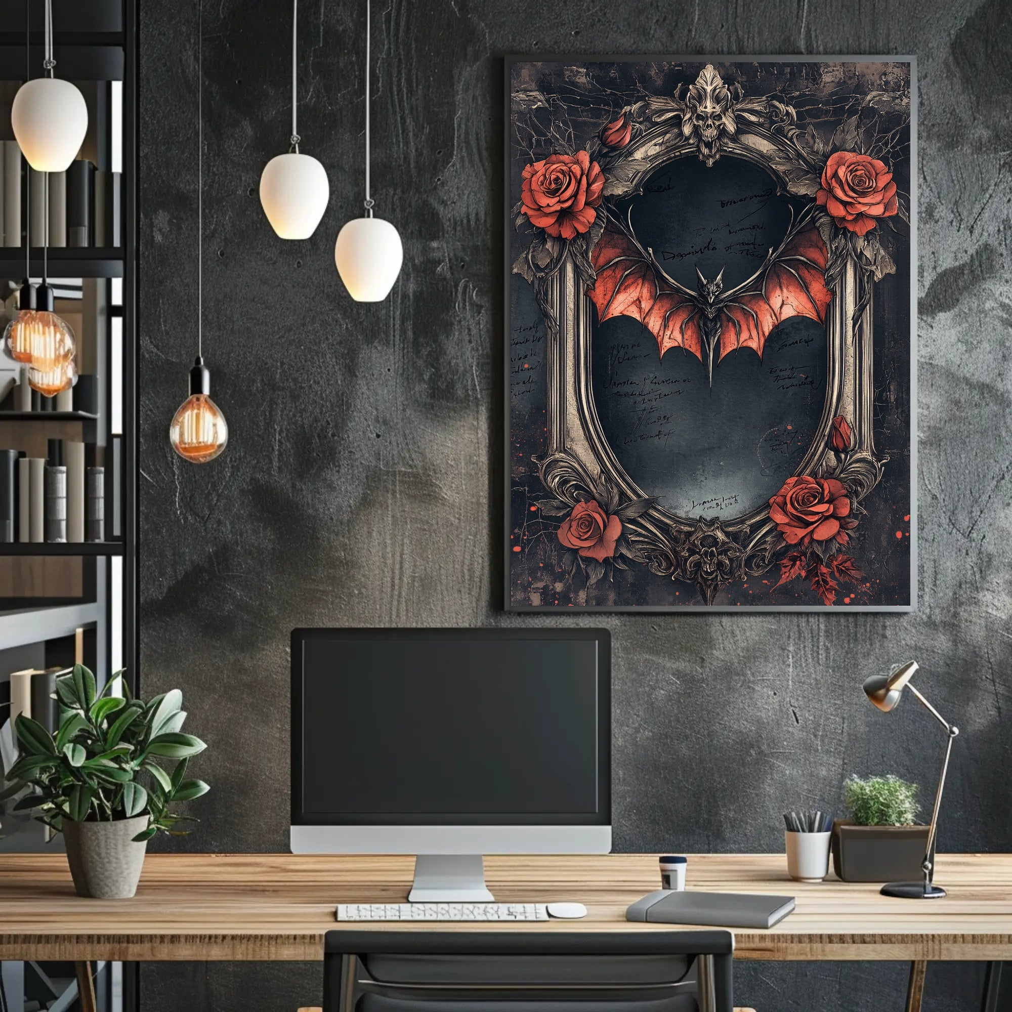 Gothic Elegance Poster