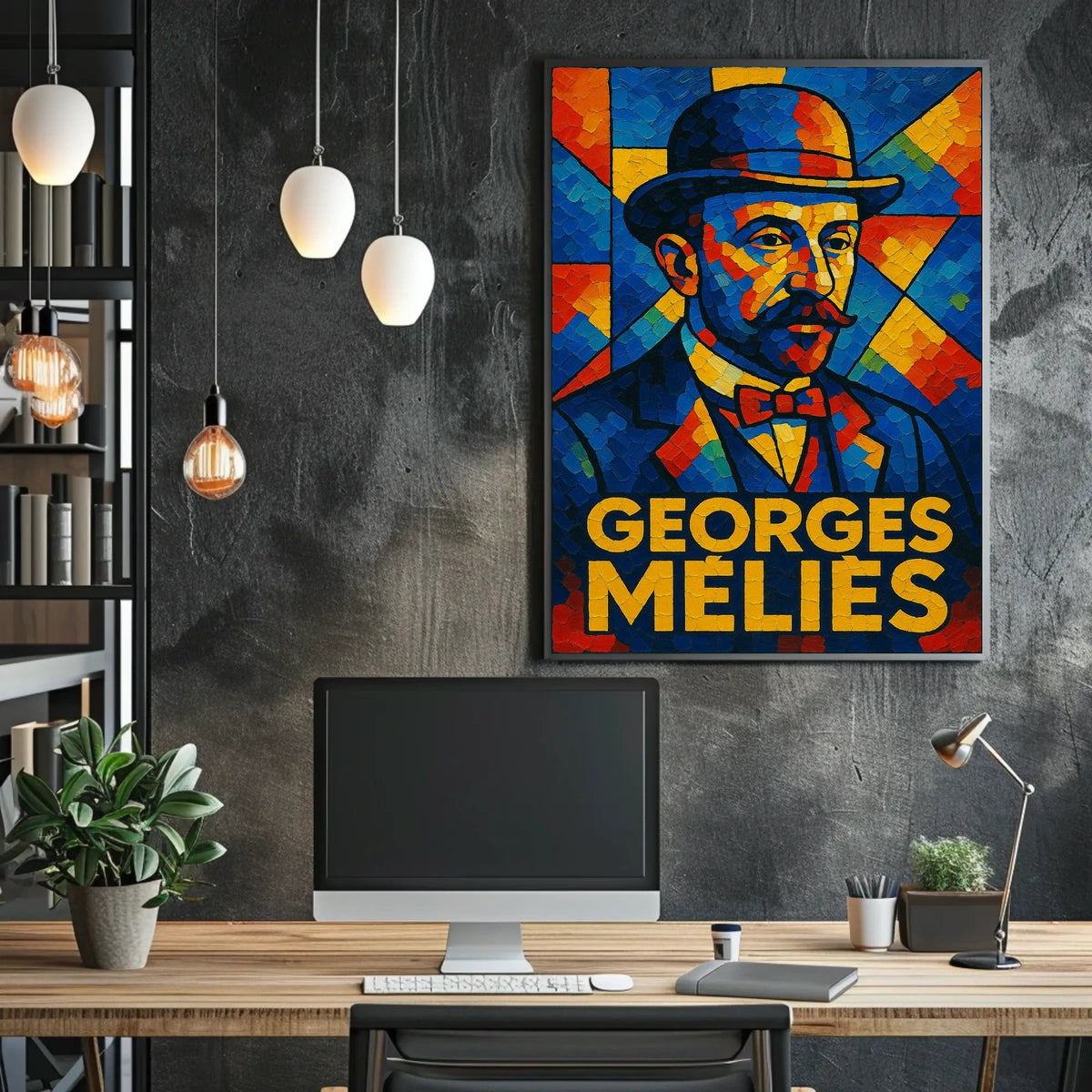 Georges Méliès Visionary Filmmaker Poster