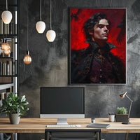 The Dark Aristocrat Art Print Poster for Home Decor PosterGoat