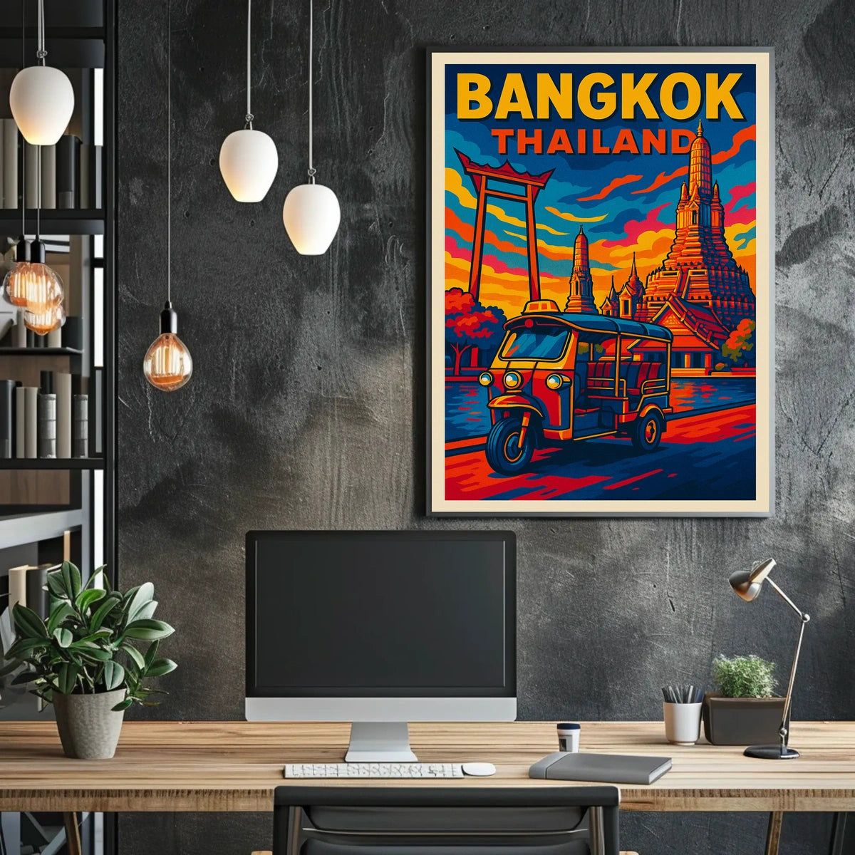 Vibrant Bangkok Poster