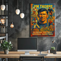 Celebrating a Legendary Athlete Poster