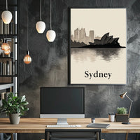 Sydney Skyline Poster