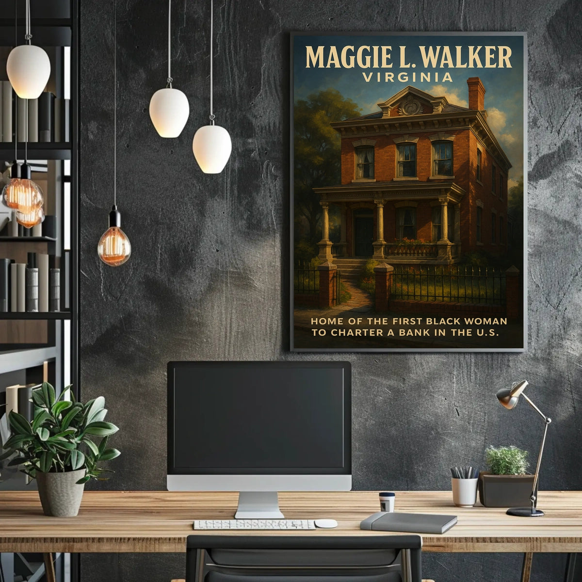 Maggie L. Walker Trailblazer In Poster