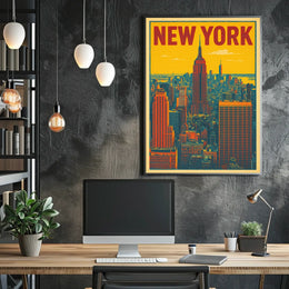 New York Skyline Poster