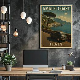 Amalfi Coast Italy Poster