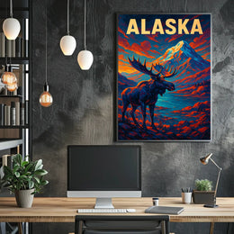 Majestic Alaska Poster