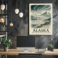 Alaska The Last Frontier Poster