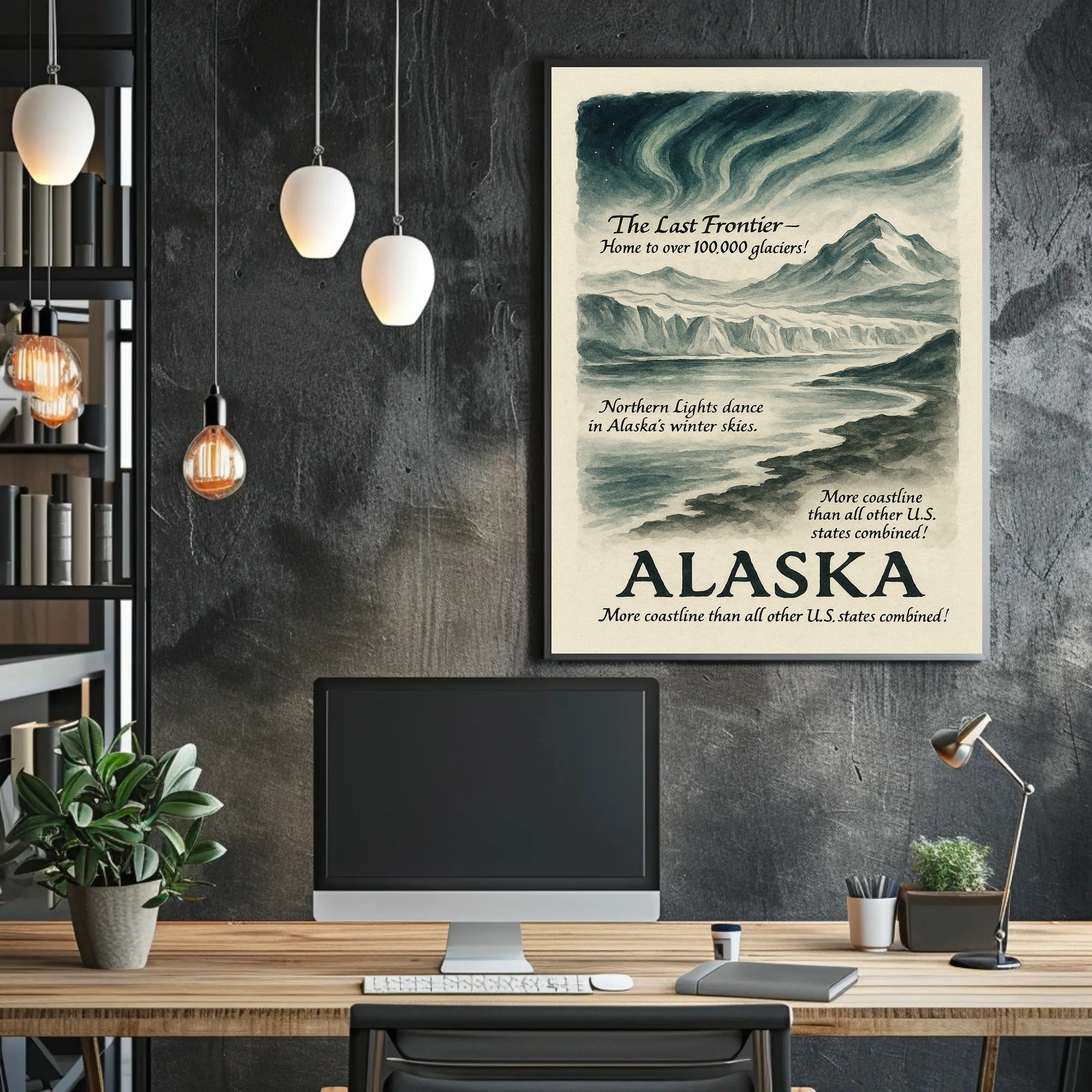 Alaska The Last Frontier Poster