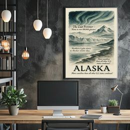 Alaska The Last Frontier Poster