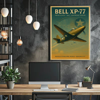 Bell XP-77 Lightweight Fighter Poster