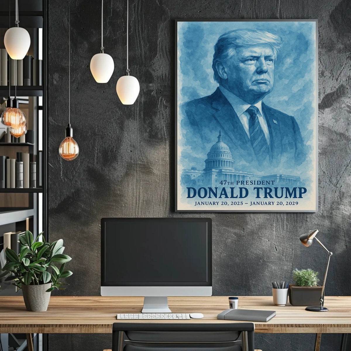 Donald Trump Vision of Valor Poster