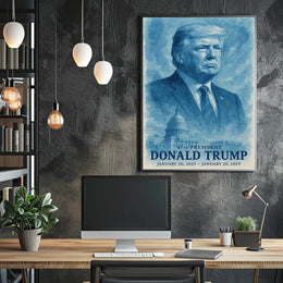 Donald Trump Vision of Valor Poster