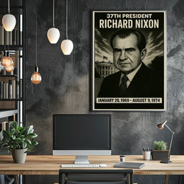 Richard Nixon 37Th President Poster