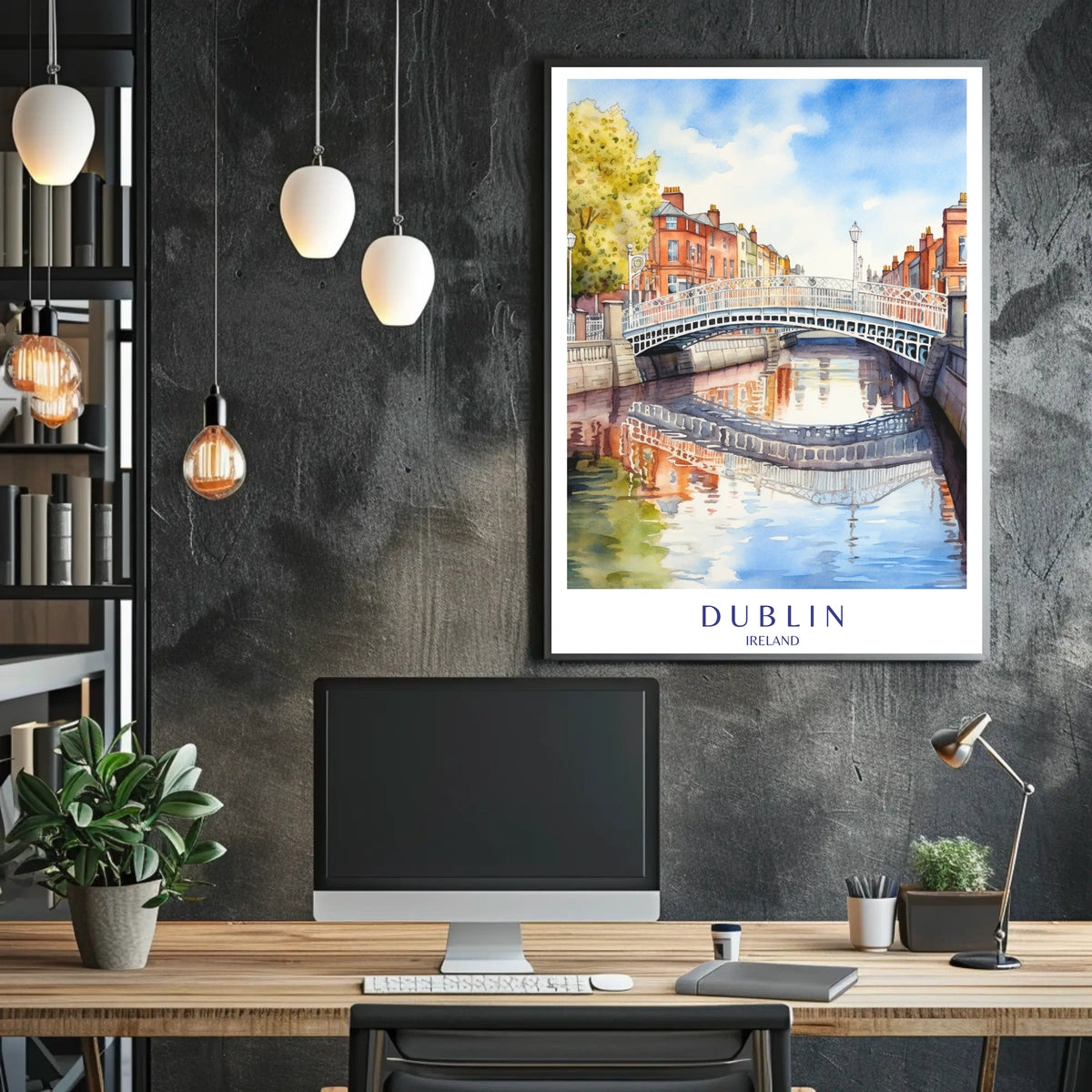 Dublin A Glimpse Of Ireland Poster