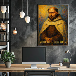 Saint John of the Cross Carmelite Mystic Poster