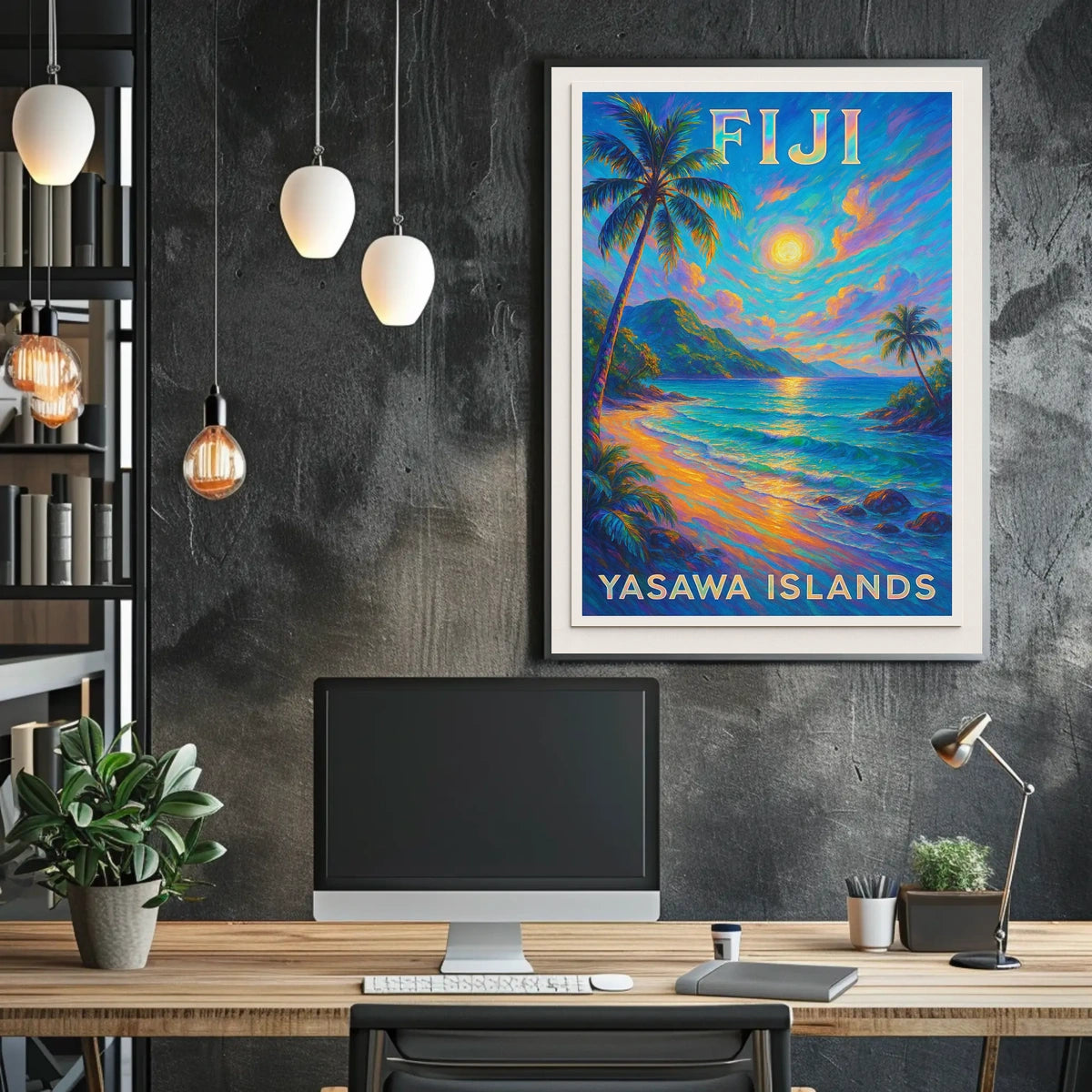 Fiji Yasawa Islands Poster