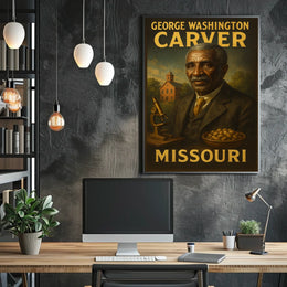 George Washington Carver Missouri Poster