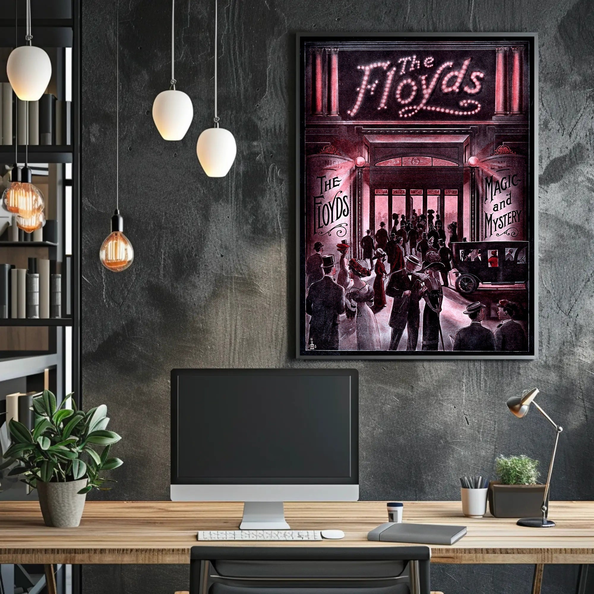 Magic and Mystery: The Floyds Early 20th Century Poster