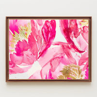 Vibrant Floral Abstraction Poster