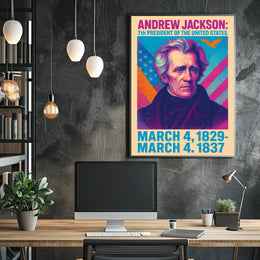 Andrew Jackson 7Th President Poster
