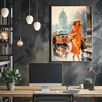 Autumn In The City Poster PosterGoat