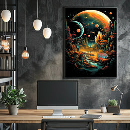Cosmic Journey Poster