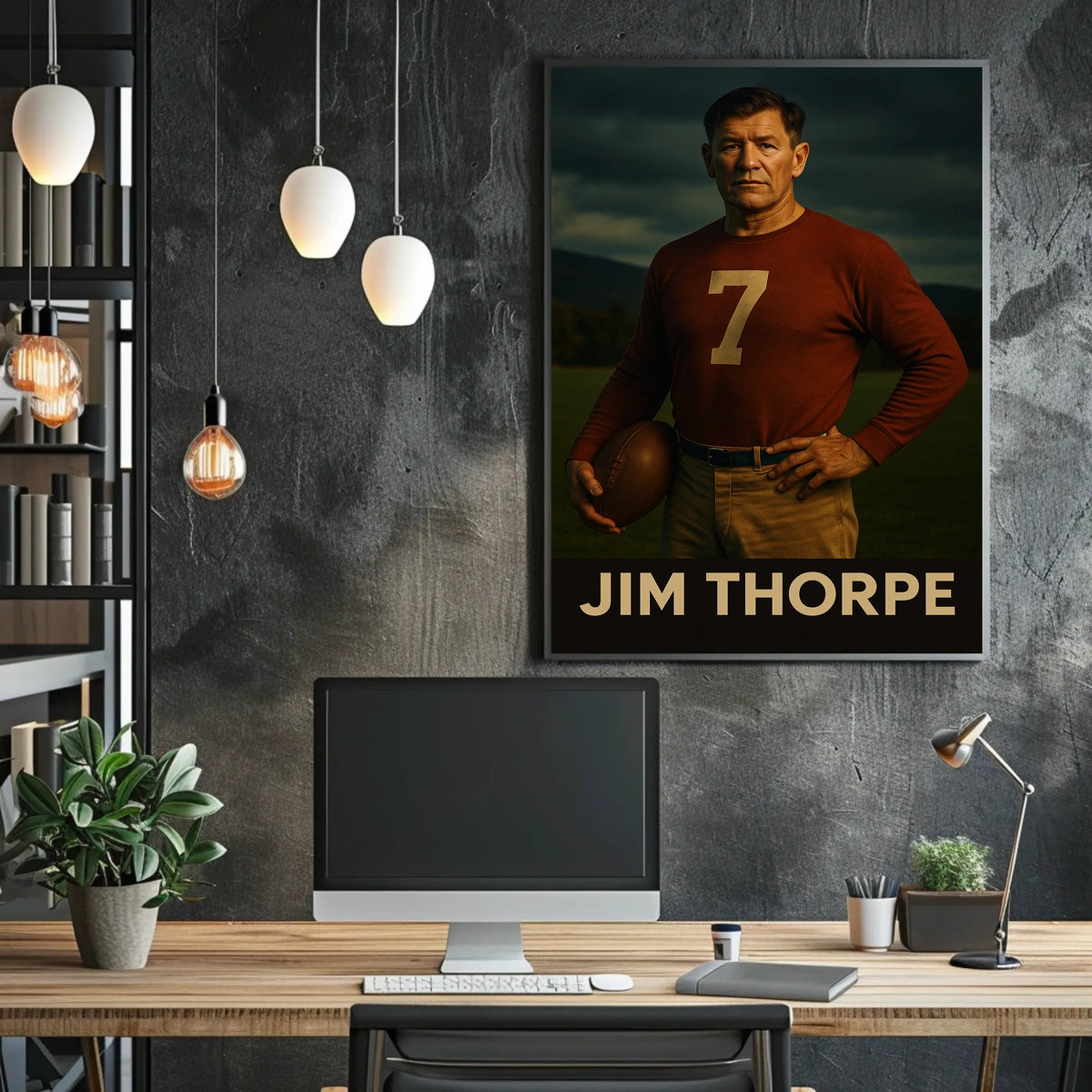 Jim Thorpe Legacy Poster