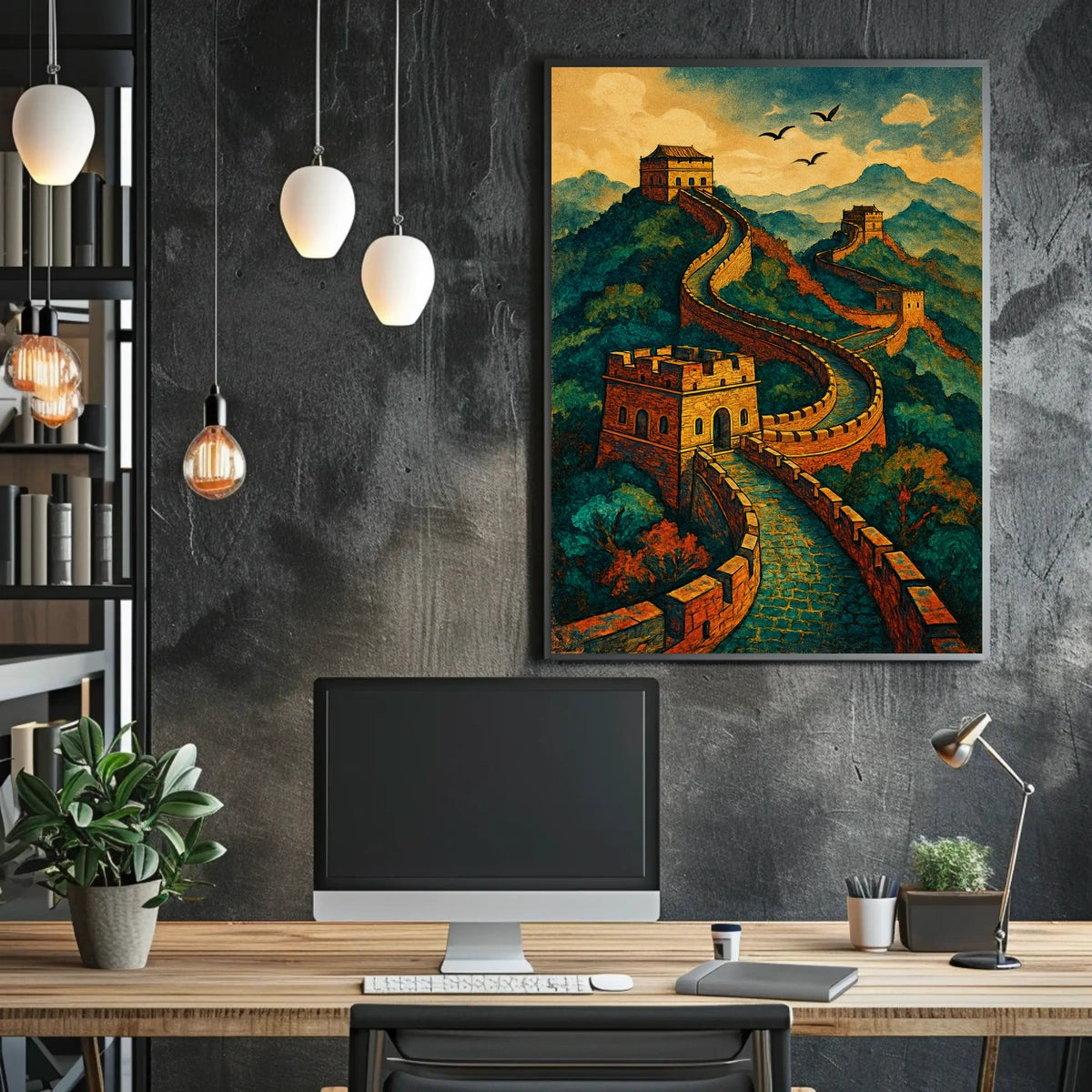 The Great Wall of China A Timeless Wonder Poster