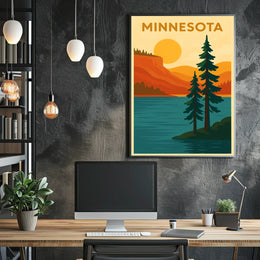 Minnesota Landscape Poster